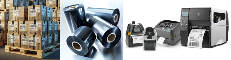 Labels, Thermal Transfer Ribbons, and Printers from Datamark