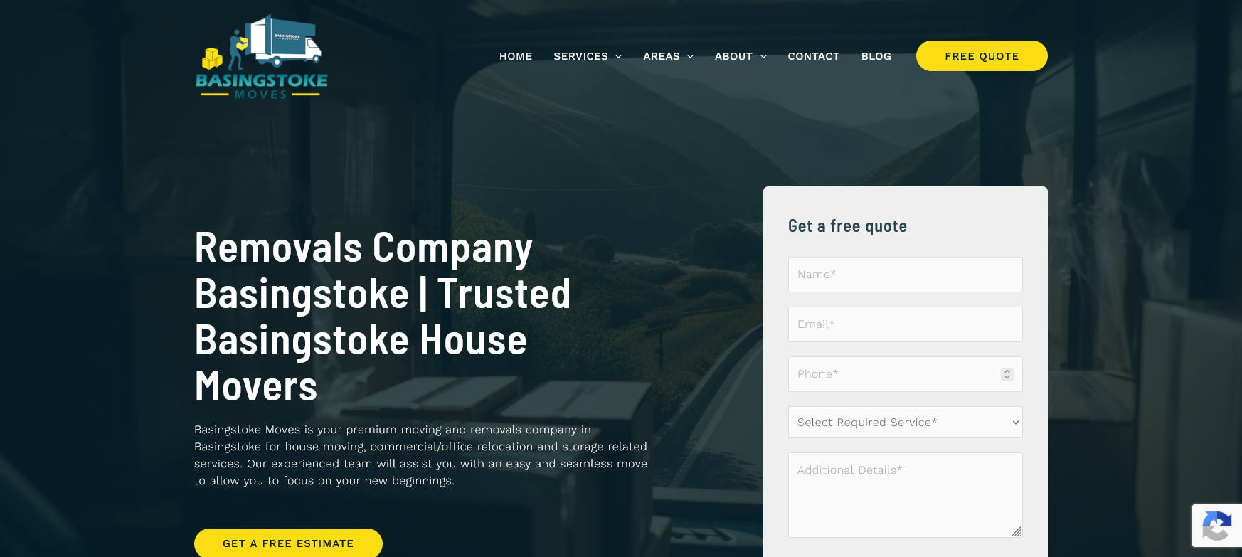 Basingstoke Moves Website Screenshot 001
