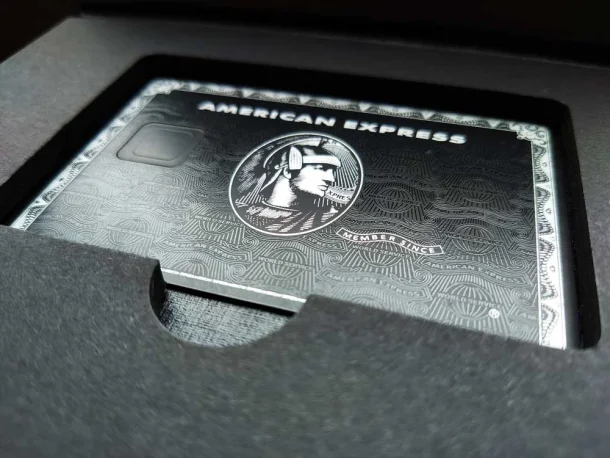 Black base NFC business cards