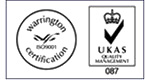Warrington Certification & UKAS Management Logo