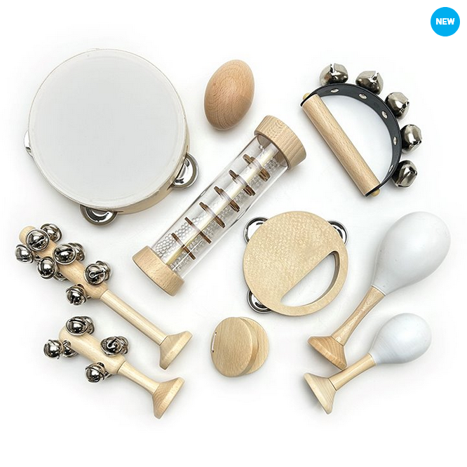 Natural Musical Instrument Set
