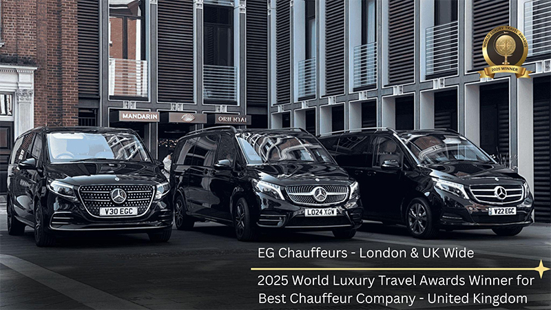 EG Chauffeurs Wins Best Chauffeur Company in UK