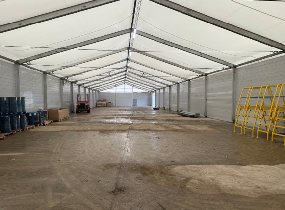 Delivering Space Fast: How We Built a 1,800 m² Temporary Building in Under 12 Days