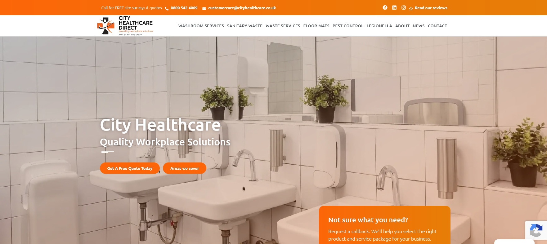 City Healthcare Direct Website Screenshot 001