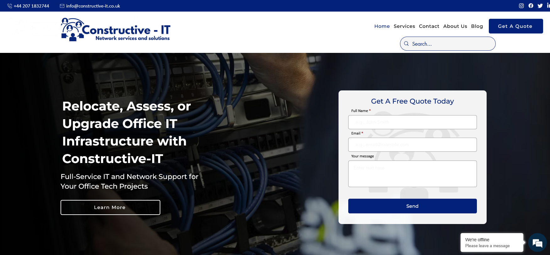 Constructive IT Website Screenshot 001