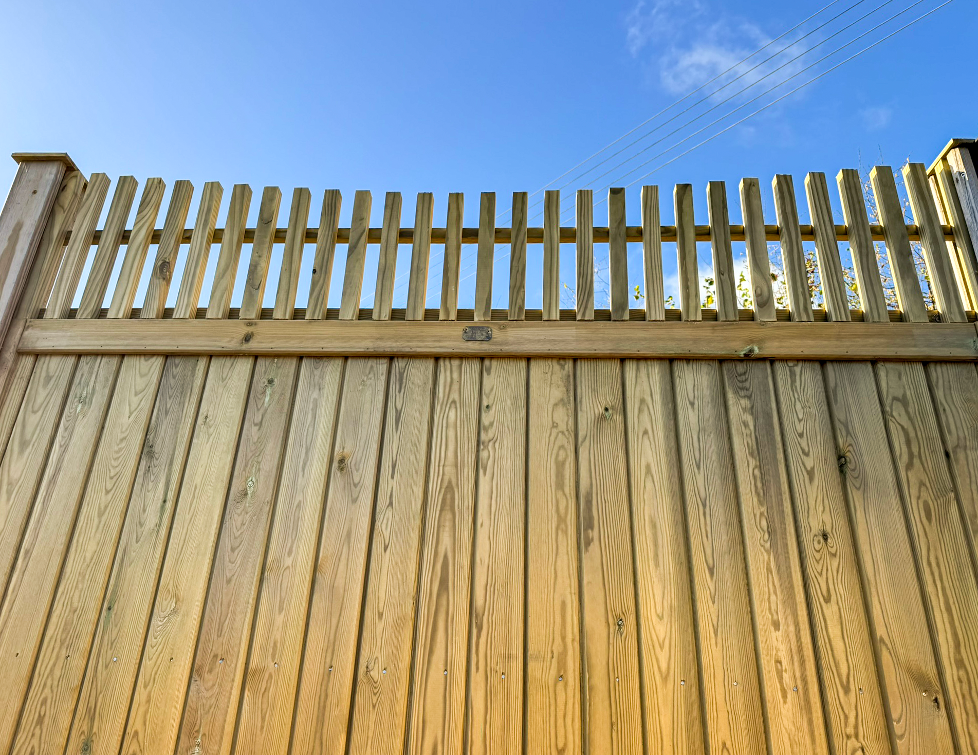 New garden fence panels from Jacksons Fencing