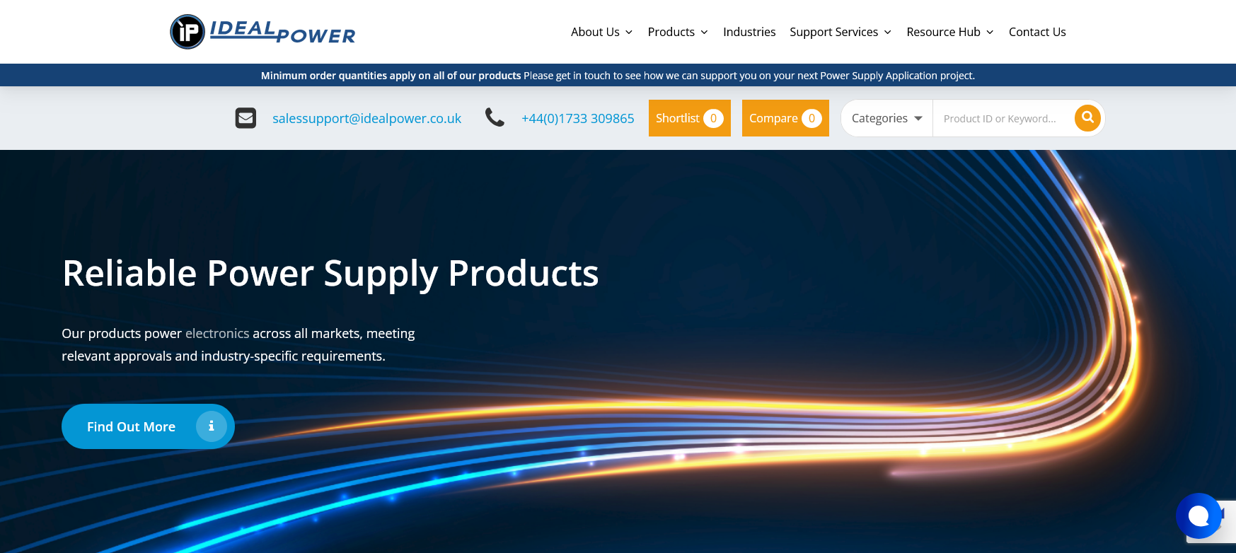 Ideal Power Website Screenshot 001