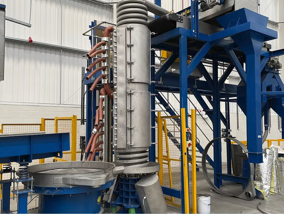 Vertical Spiral Elevator Conveyor Solutions UK