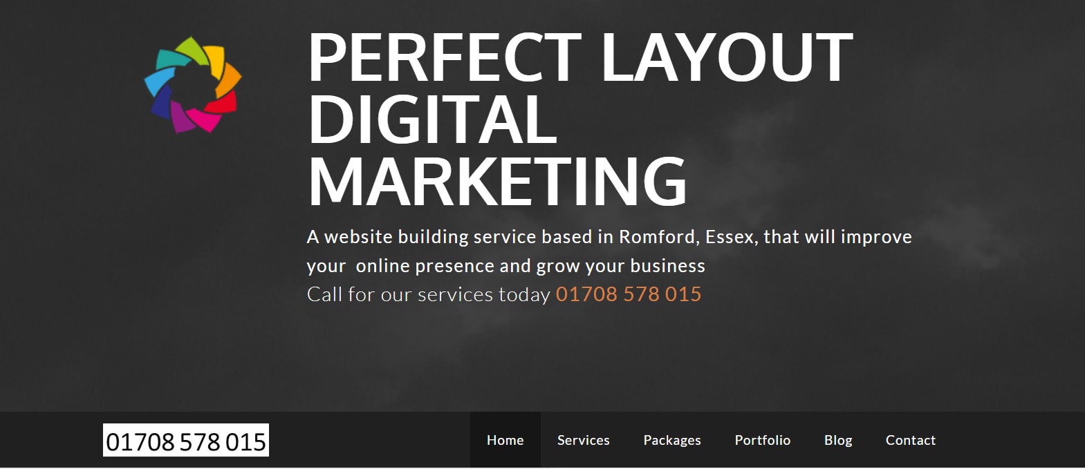 Perfect Layout Digital Marketing Website