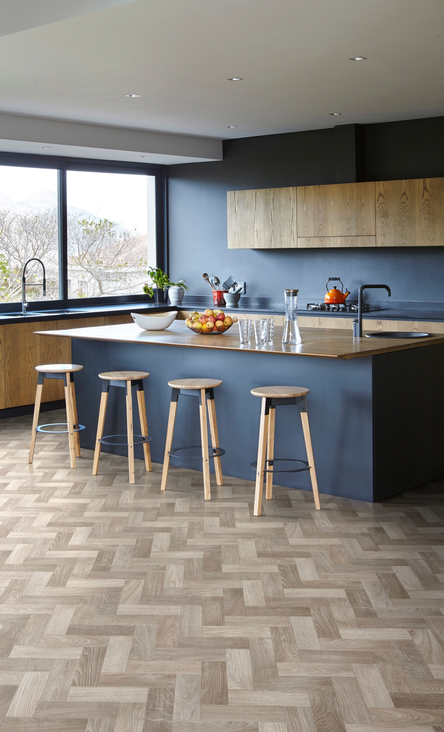 Herringbone Vinyl Flooring