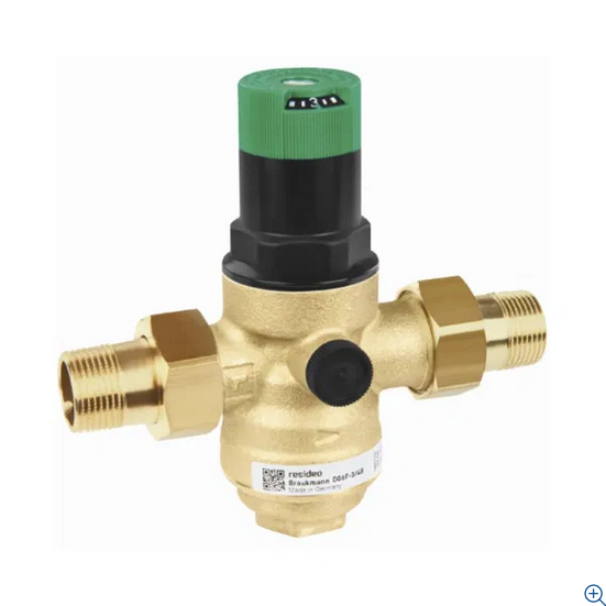 Resideo Braukmann D06F Pressure Reducing Valve