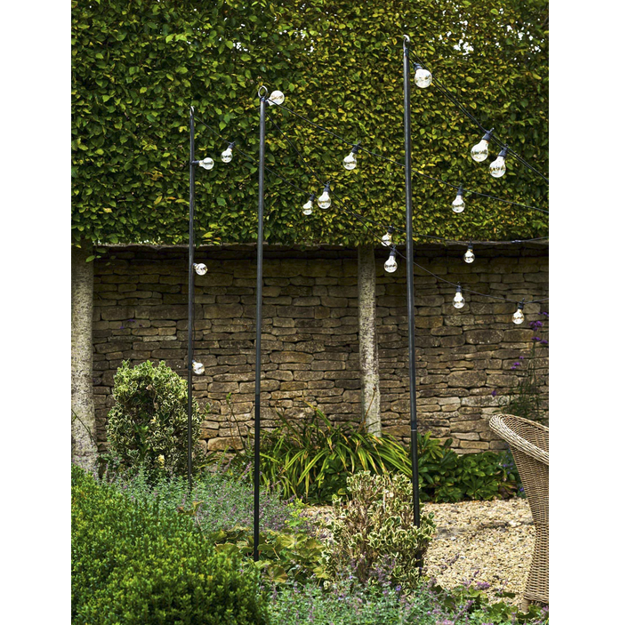 Festoon Poles for Outdoor Lighting