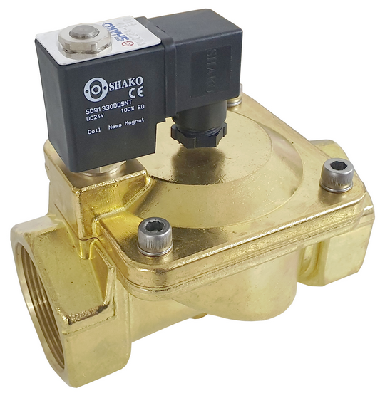 Shako PU225A20 Brass Solenoid Valve