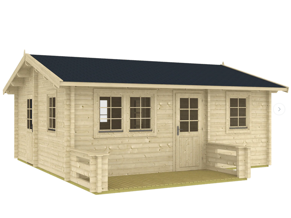 Commercial TORINO 6.0x5.2m Log Cabin in Market Rasen