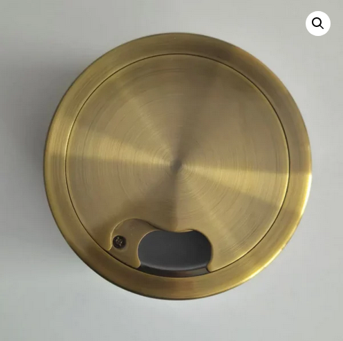 GTAL6BR 152mm Brass Coloured Aluminium Grommet