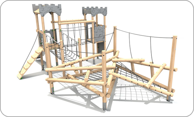 Kielder Clamber Stack with Duo Deck Castle