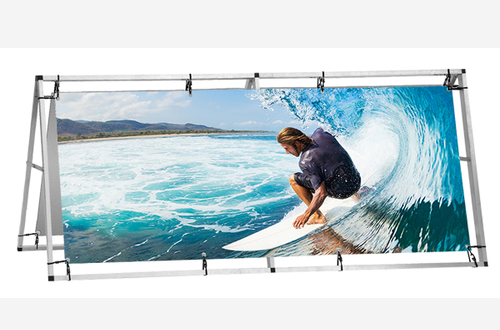 Indoor Outdoor Banner 400gsm Vinyl Hem & Eyelets