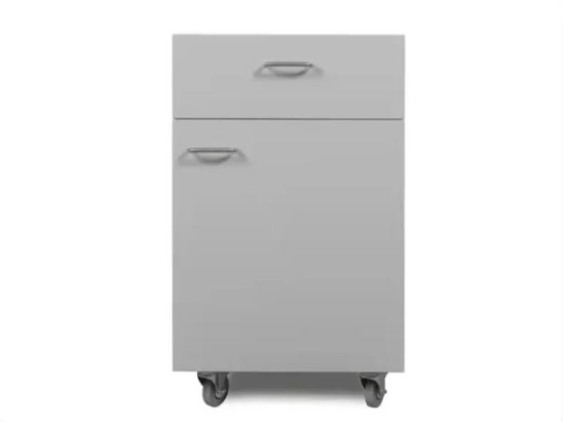 Single Mobile 1 Door 1 Drawer Unit