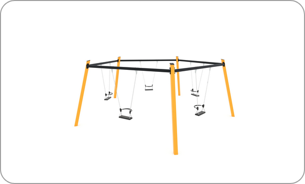 Five Seater Junior Swing
