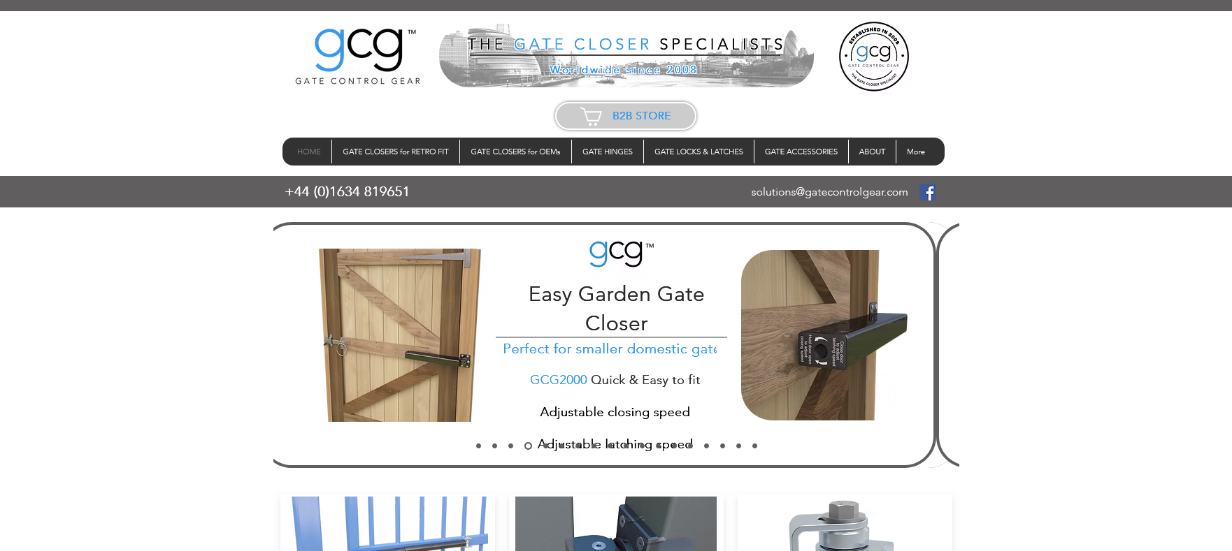 Gate Control Gear Ltd Website Screenshot 001