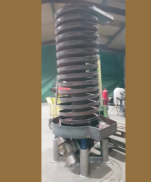 ZilliVibro Spiral-Elevator, Ultra Slim Vibrating Spiral Elevators made from Hardox Steel