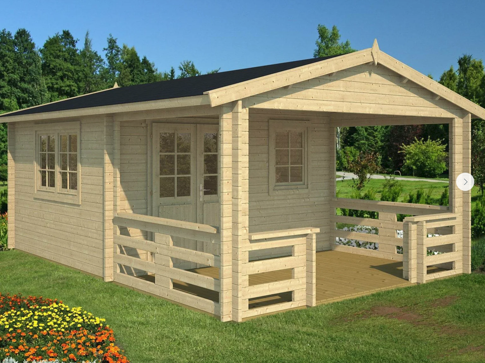 Commercial MONTANA 4.0x6.0m Log Cabin in Market Rasen