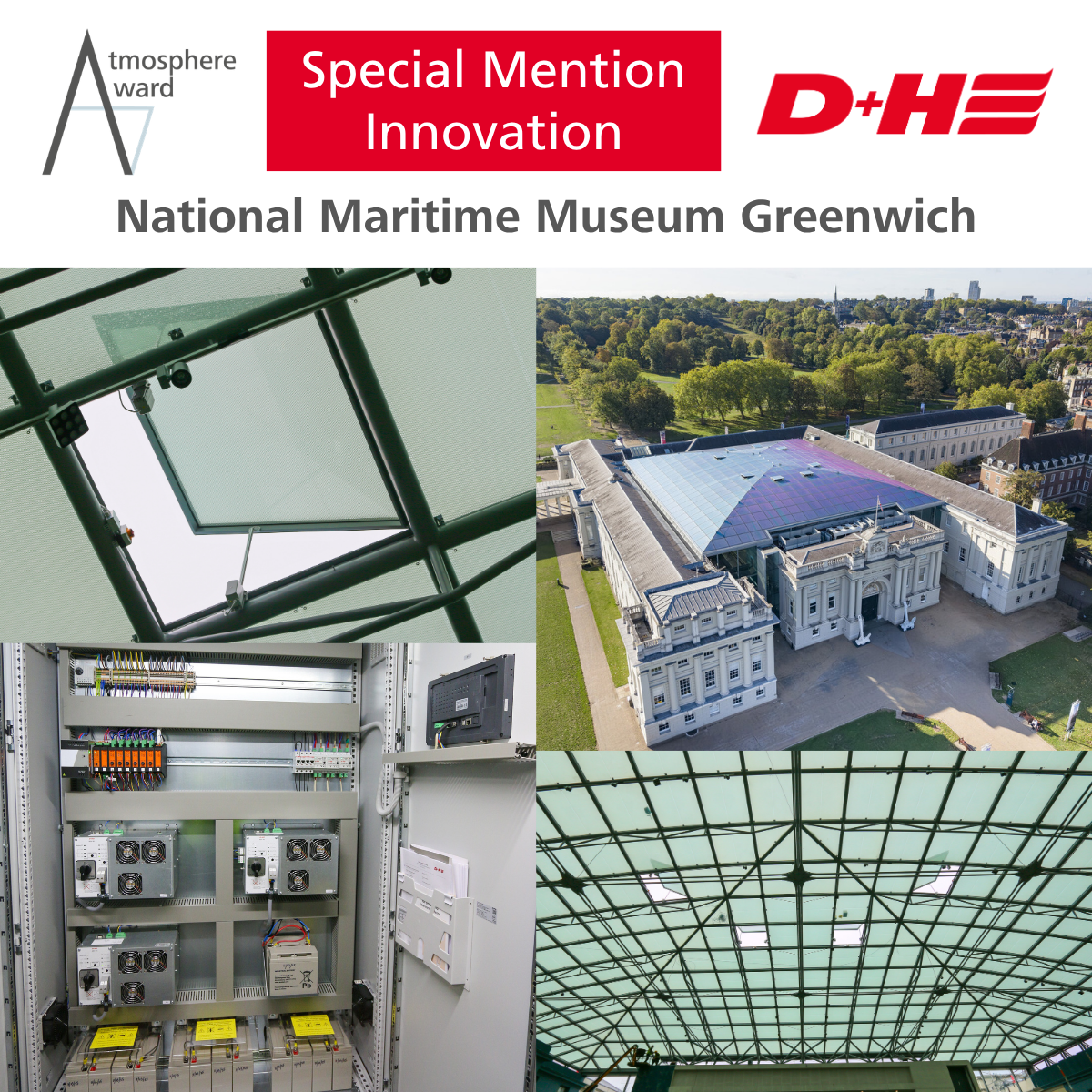 🏆 Atmosphere Award 2026 - Special Mention Innovation for D+H UK