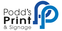 Podd's Print & Signage Logo 001