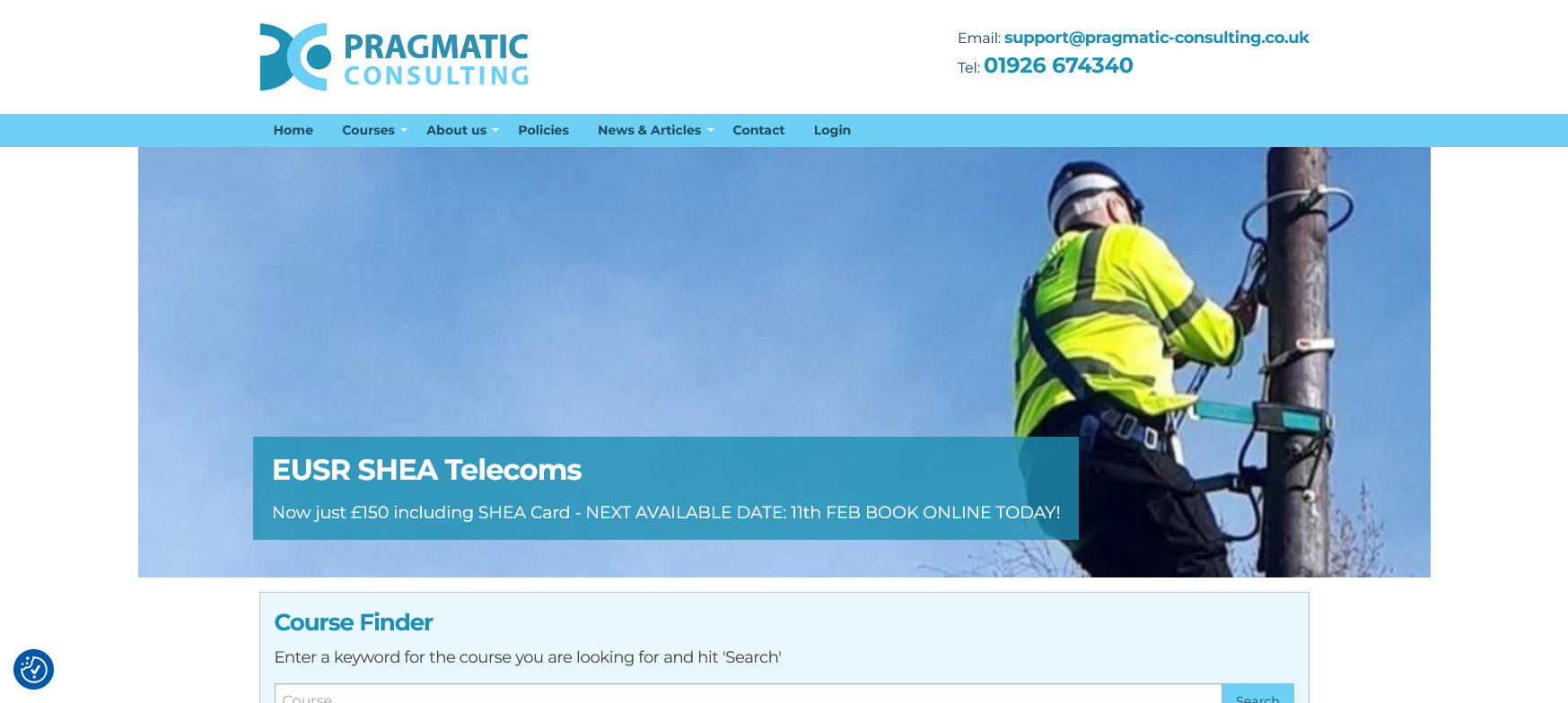 Pragmatic Consulting Ltd Website Screenshot 001