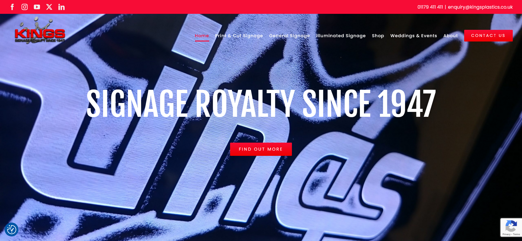 Kings Plastics Ltd Website Screenshot 001