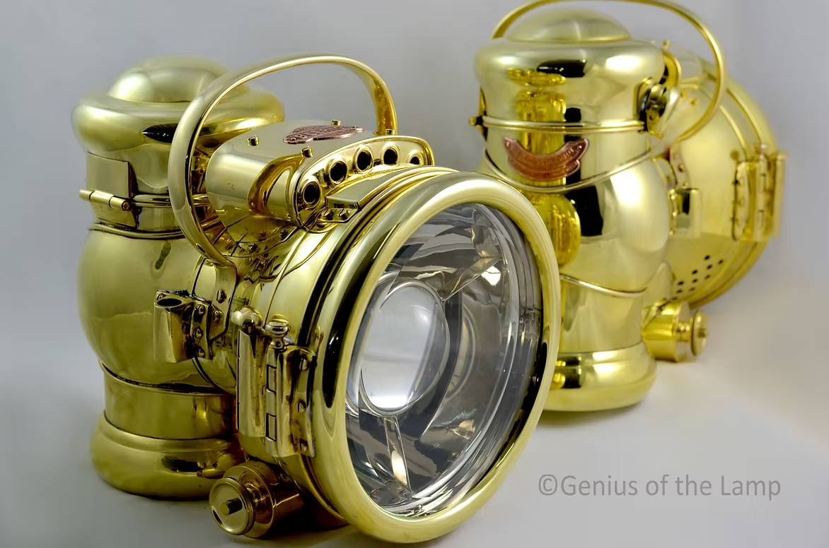 Vintage Brass Lights
