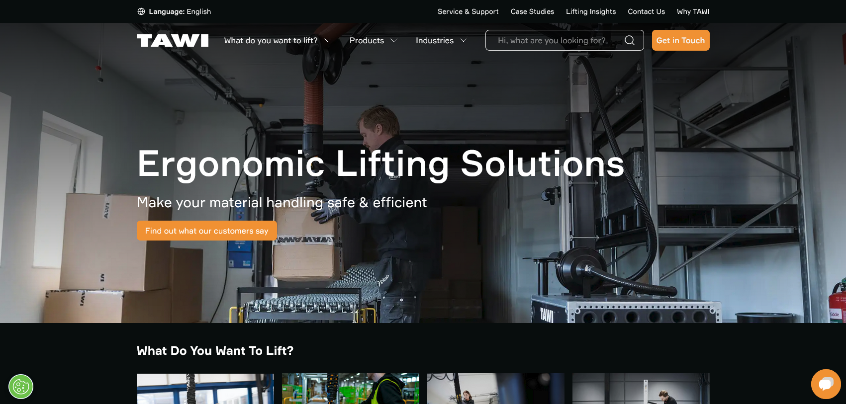 Tawi UK Ltd Website Screenshot 001