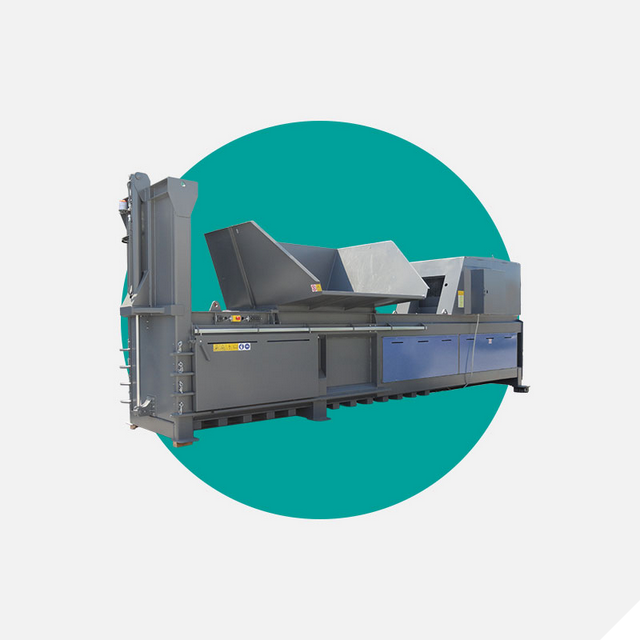 RWM HZ800-70T Horizontal Waste Baler