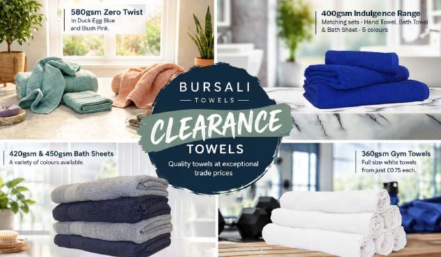 Bursali’s Clearance Range: Quality Towels, Exceptional Prices!