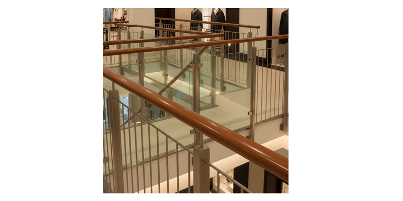 andrails & Balustrades as Design Features: How to Blend Safety with Aesthetics in Retail Mezzanines