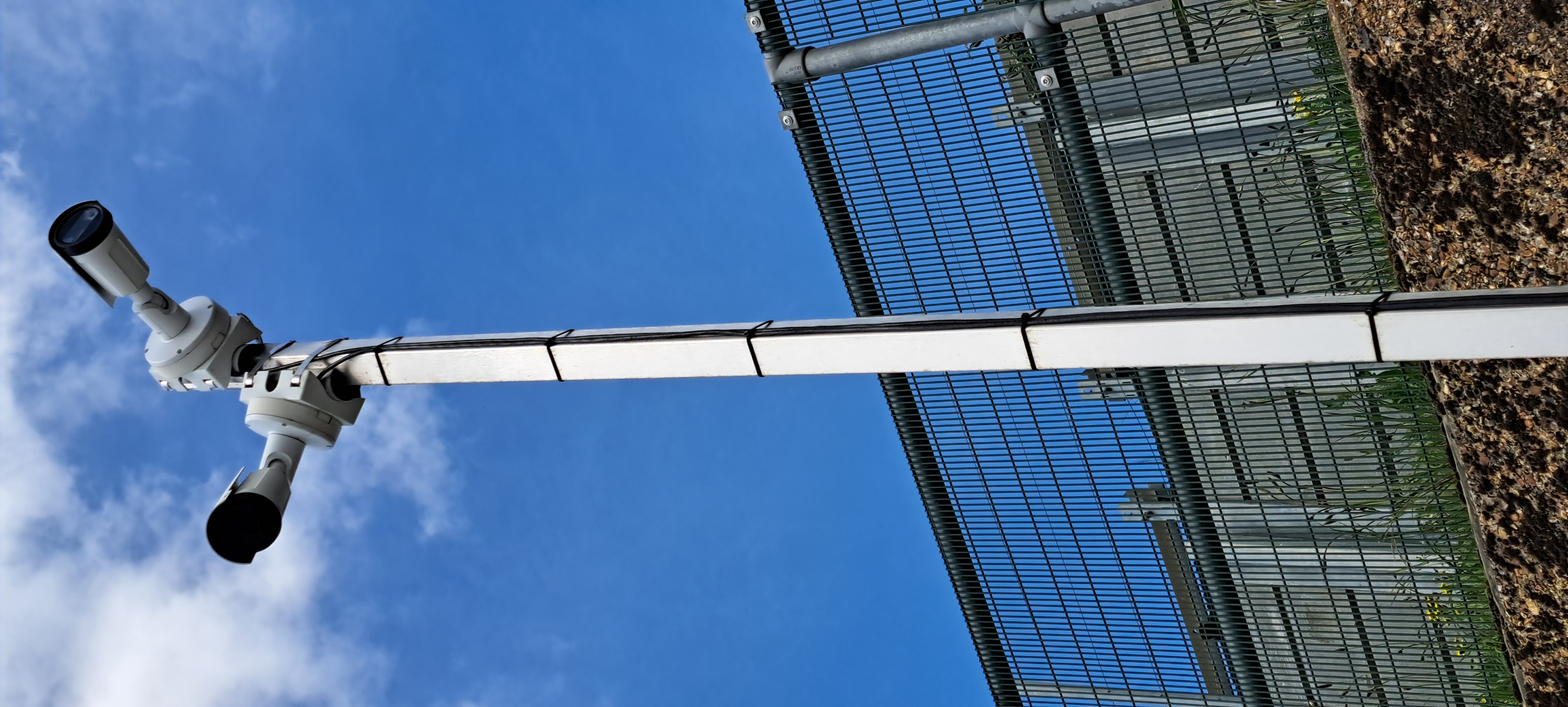 Axis CCTV Camera in the Belazu car park