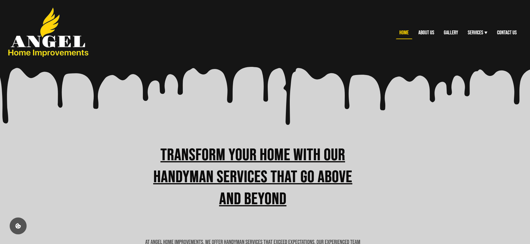 Angel Home Improvements Website Screenshot 001