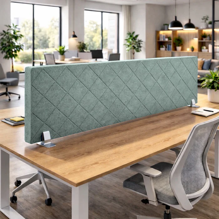 24 Diamond Acoustic Desk Screen