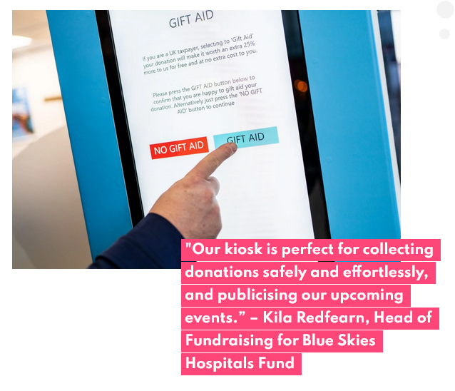 Contactless Charity Donations