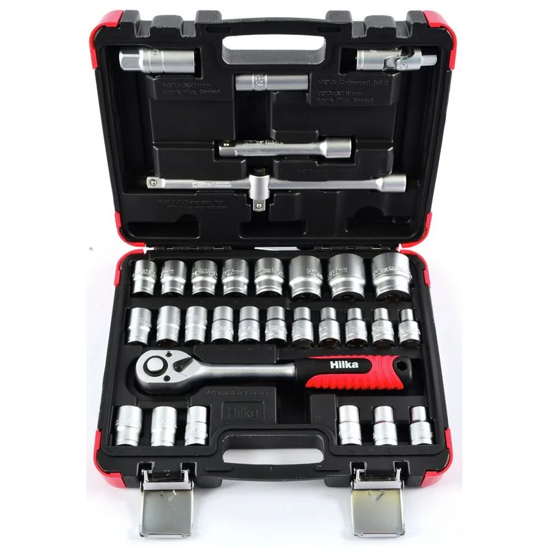 Hilka 32-Piece 1/2 Inch Socket Set