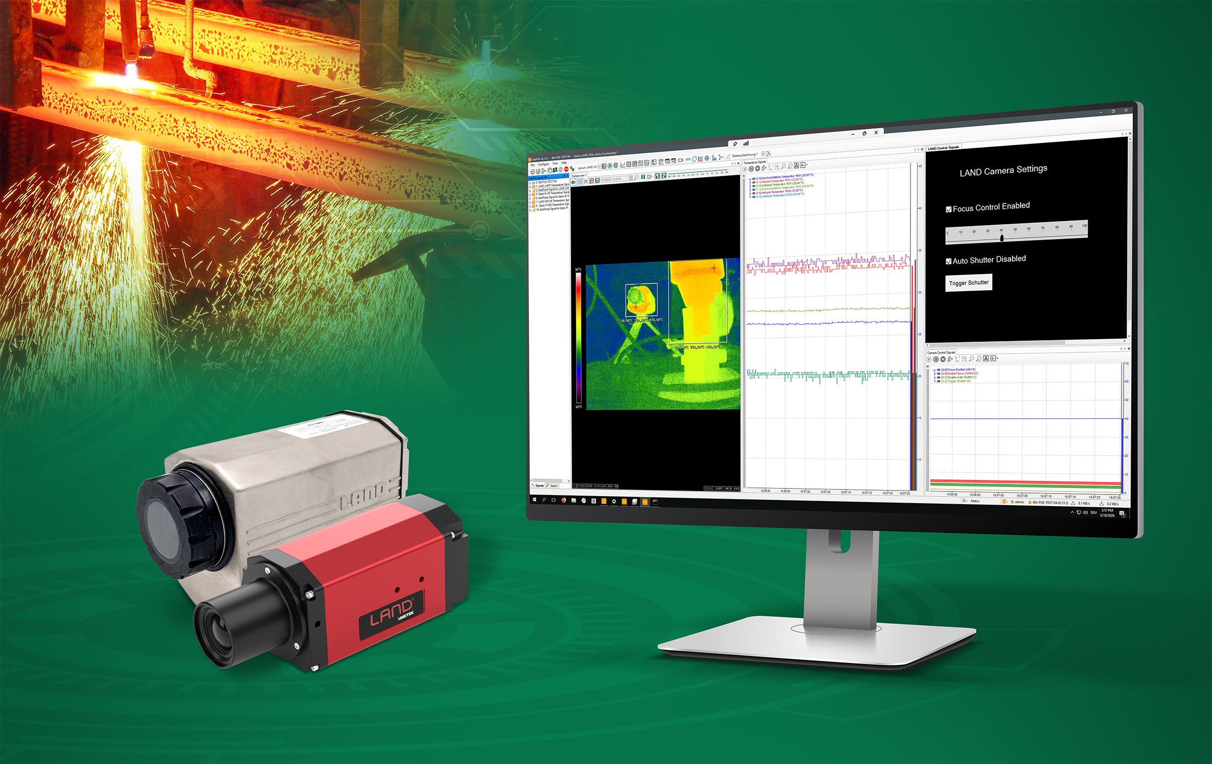 Root-Cause Analysis of Thermal Problems: Integrating LAND Thermal Imaging Data with the iba System