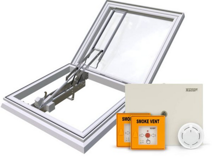 Roof Hatch Stairwell Smoke Ventilation Kit